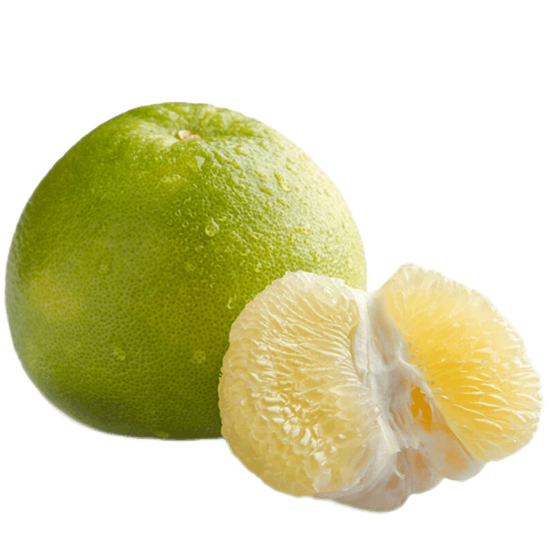 舒楠鲜生 泰国青柚 进口青皮白肉蜜柚大果 新鲜水果 青柚2个装(约4.5斤)