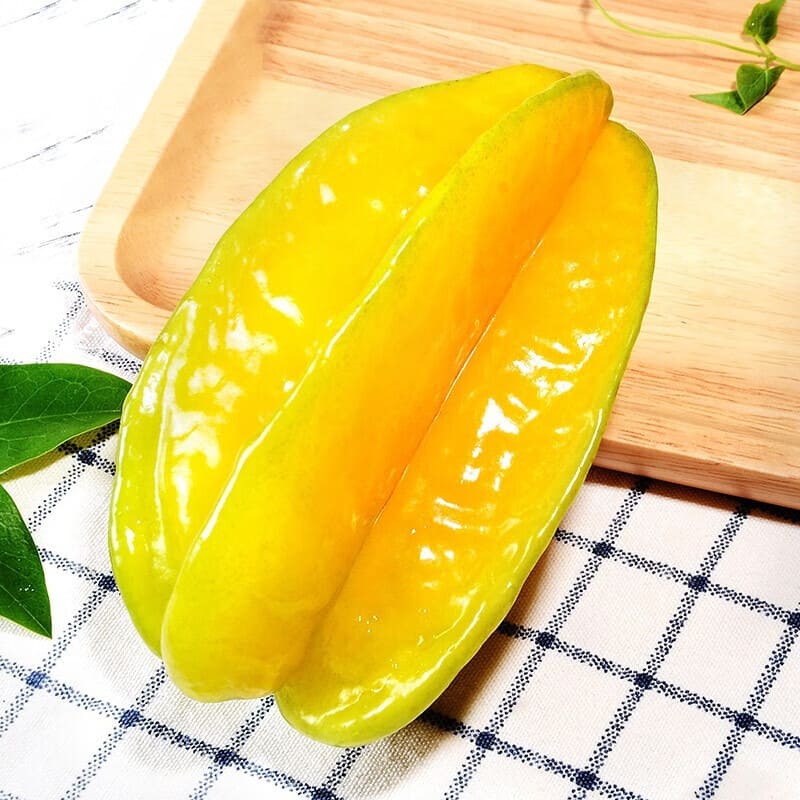 青尊园福建漳州甜杨桃新鲜水果应当季整箱洋桃红扬桃五角星阳桃 精选6颗装