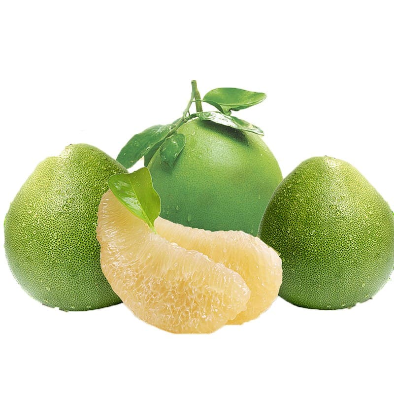 舒楠鲜生 泰国青柚 进口青皮白肉蜜柚大果 新鲜水果 青柚2个装（约4.5斤）