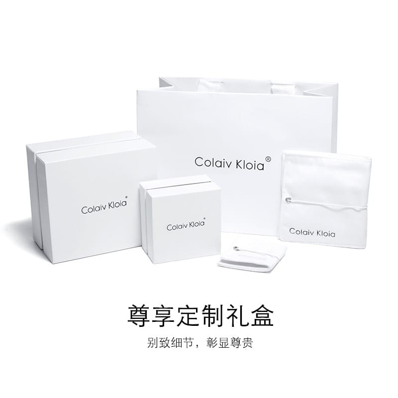 Colaivkloia情侣戒指男女对戒银一对婚戒时尚饰品七夕情人节生日礼物送男女友 310情侣一对价（男女码数备注） 开口可调节